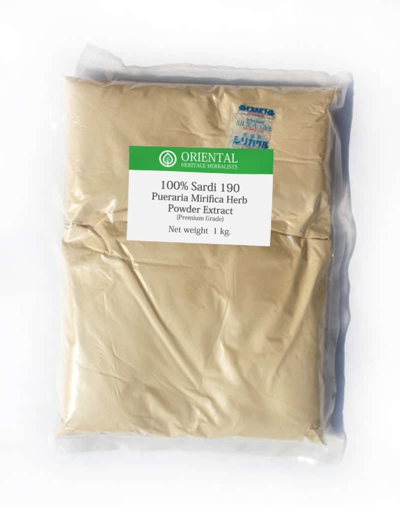 Sardi 190 Pueraria Mirifica Herb Powder Sardi 190 Pueraria Mirifica Herb Powder