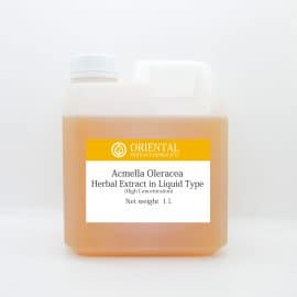 Acmella Oleracea Herbal Extract in Liquid Type