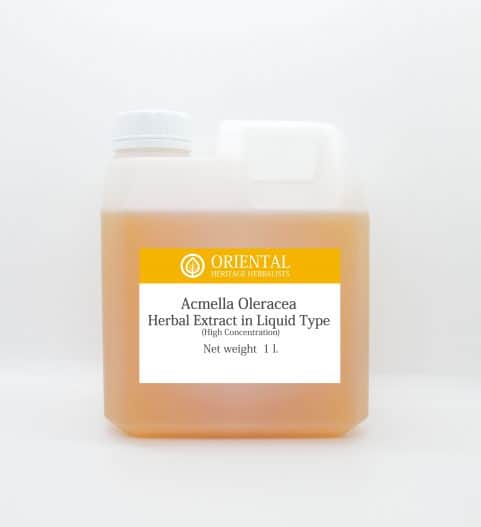 Acmella Oleracea Herbal Extract in Liquid Type