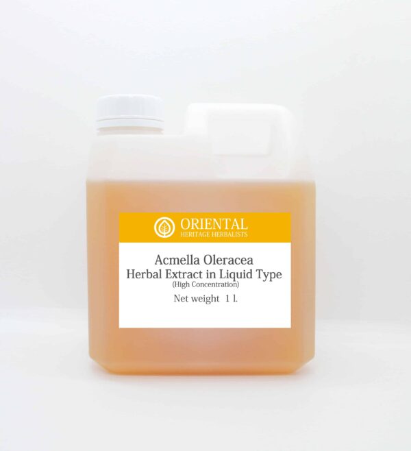 Acmella Oleracea Herbal Extract in Liquid Type