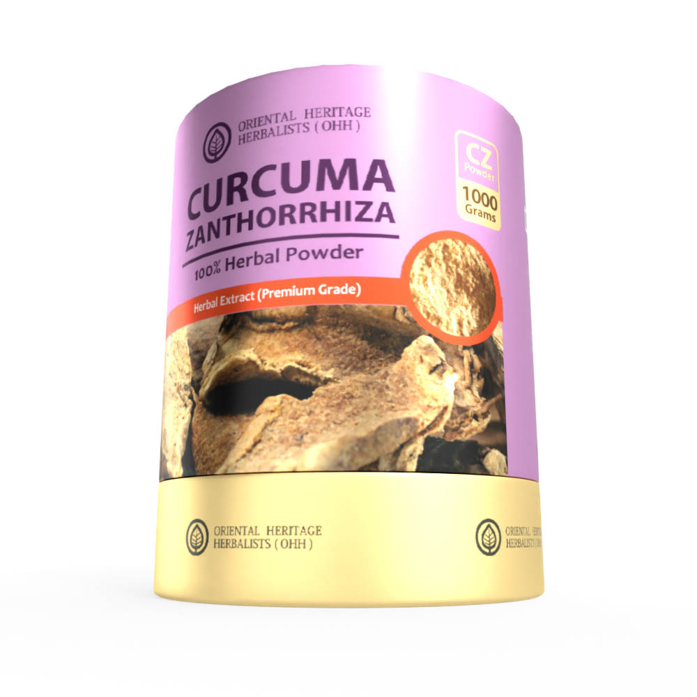 Gold 1 KG CURCUMA Z-View 6 Curcuma Zanthorrhiza Herbal Extract Powder 1 KG. (Premium Grade) R