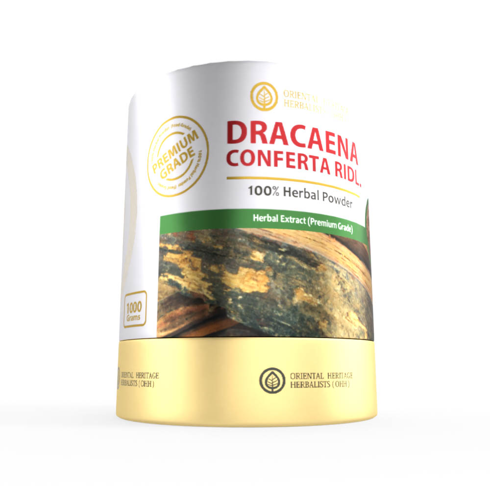 Gold 1 KG DECERNA-View 5 Dracaena Conferta Ridl. Herb Powder Extract 1KG. (Premium Grade)