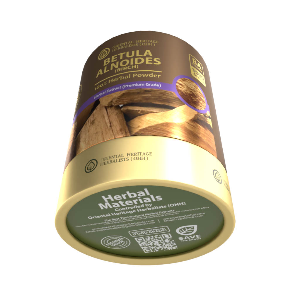 Gold 1 KG BETULA-View 2 Betula Alnoides Buch.-Ham. ex D.Don. Herbal Powder Extract 1KG. (Premium Grade)