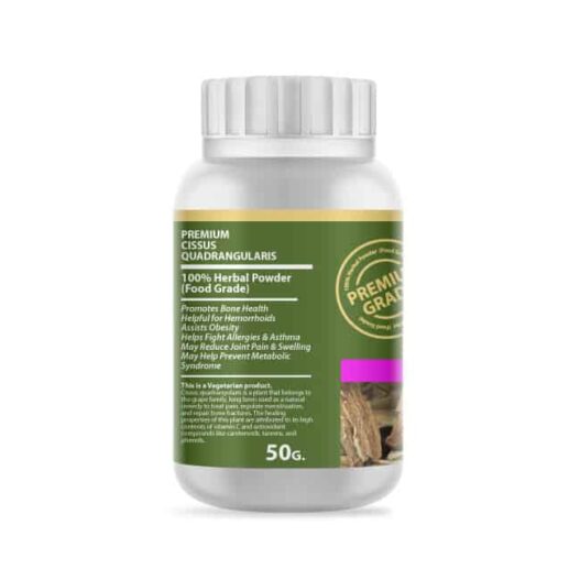 Cissus Quadrangularis Herbal Powder Extract 50 G. (Premium Grade) L