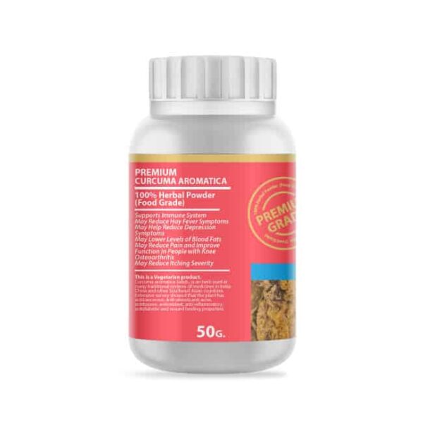 Curcuma Aromatica (Wild Turmeric) Herb Powder Extract 50 G L