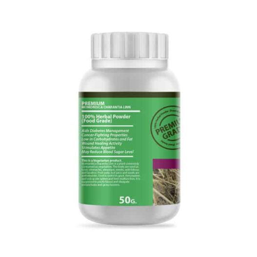 Momordica charantia Linn. Herbal Powder Extract 50 G. (Premium Grade) L