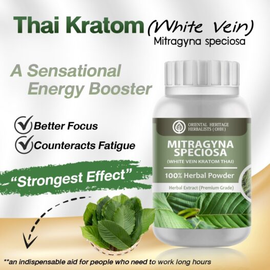 White Vein Thai Kratom Powder 3