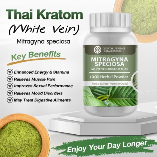 White Vein Thai Kratom Powder 2