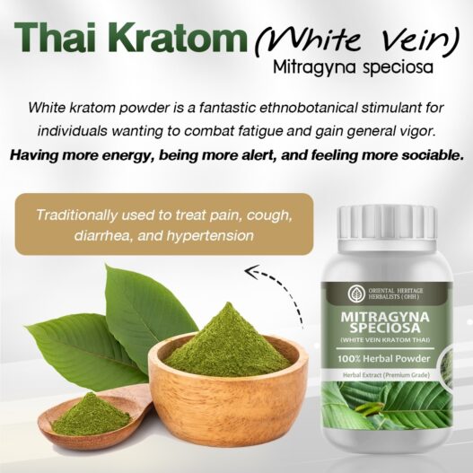 White Vein Thai Kratom Powder