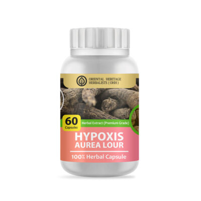 Hypoxis Aurea Lour. Herb 60 Capsules. (Premium Grade)