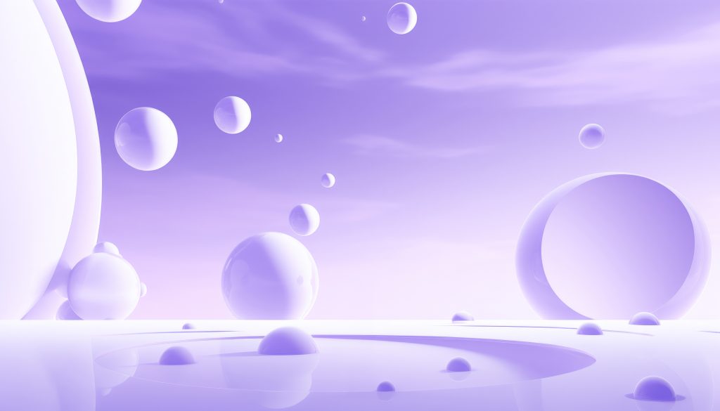 Color Year Purple Tones Abstract Landscape With Fantasy Aesthetic 1024x585