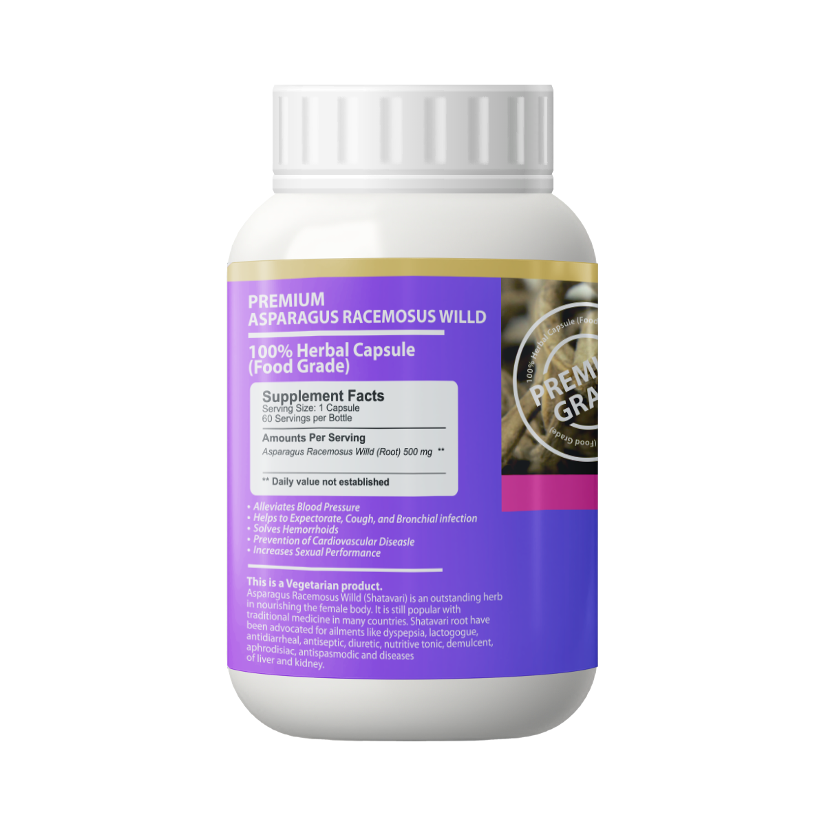 asparagus l Asparagus racemosus Willd (Shatavari) Capsule l