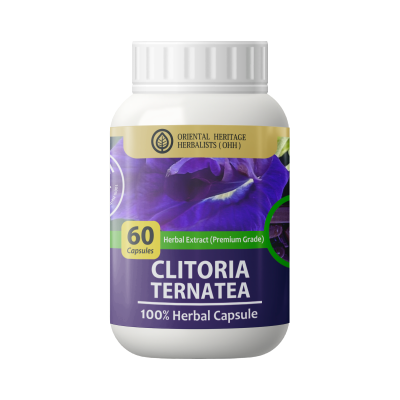 Clitoria ternatea (Butterfly Pea) Capsule
