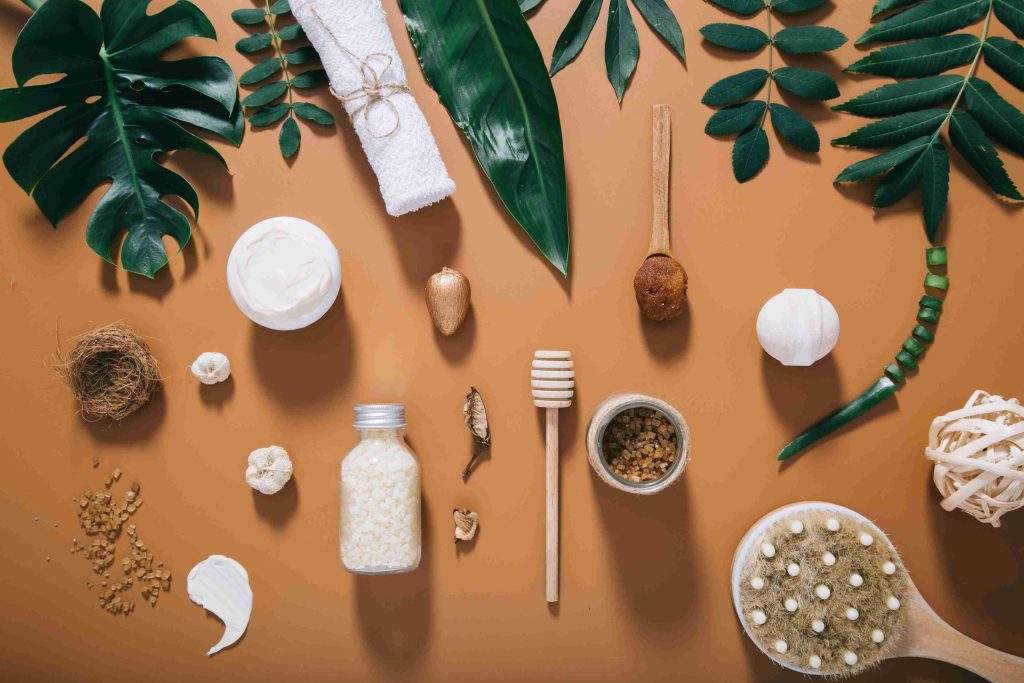 Enkleia thorelii and Its Benefits to Skin Health: A Botanical Perspective on Skin Protection and Balance beautiful spa composition on brown background to u 2026 01 08 23 39 13 utc (1)