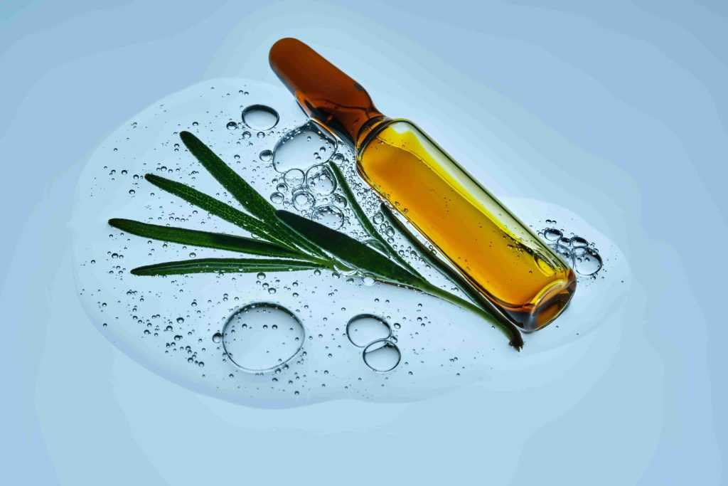 essential oil ampule with rosemary on light blue 2026 03 25 07 45 14 utc (1)