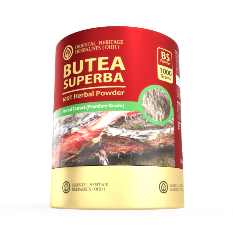 Gold-1-KG-BUTEA-View-6 Butea Superba Herb Powder Extract 1KG. (Premium Grade) ORIENTAL HERITA
