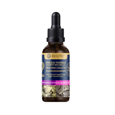(2in1) enkleia thorelii (lecomte) nevling, mucuna collettii liquid extract (high concentration) 50 ml