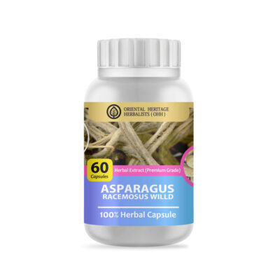 Asparagus racemosus Willd (Shatavari) Capsule (Premium Grade) 60 Capsules